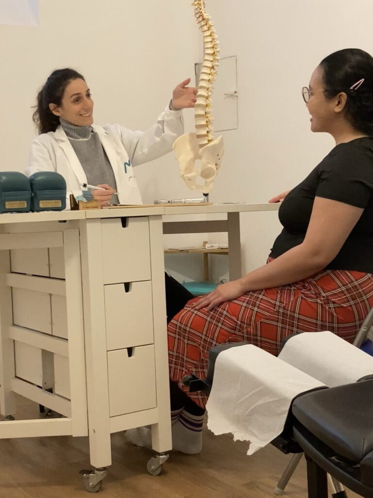 La prima visita chiropratica