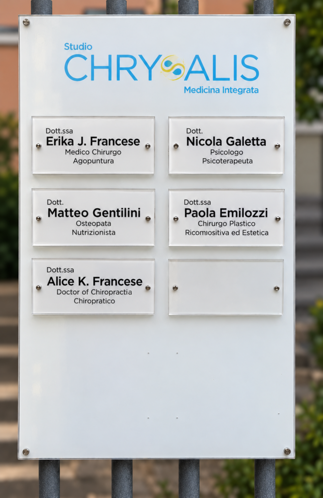 insegna di my spine design a rimini